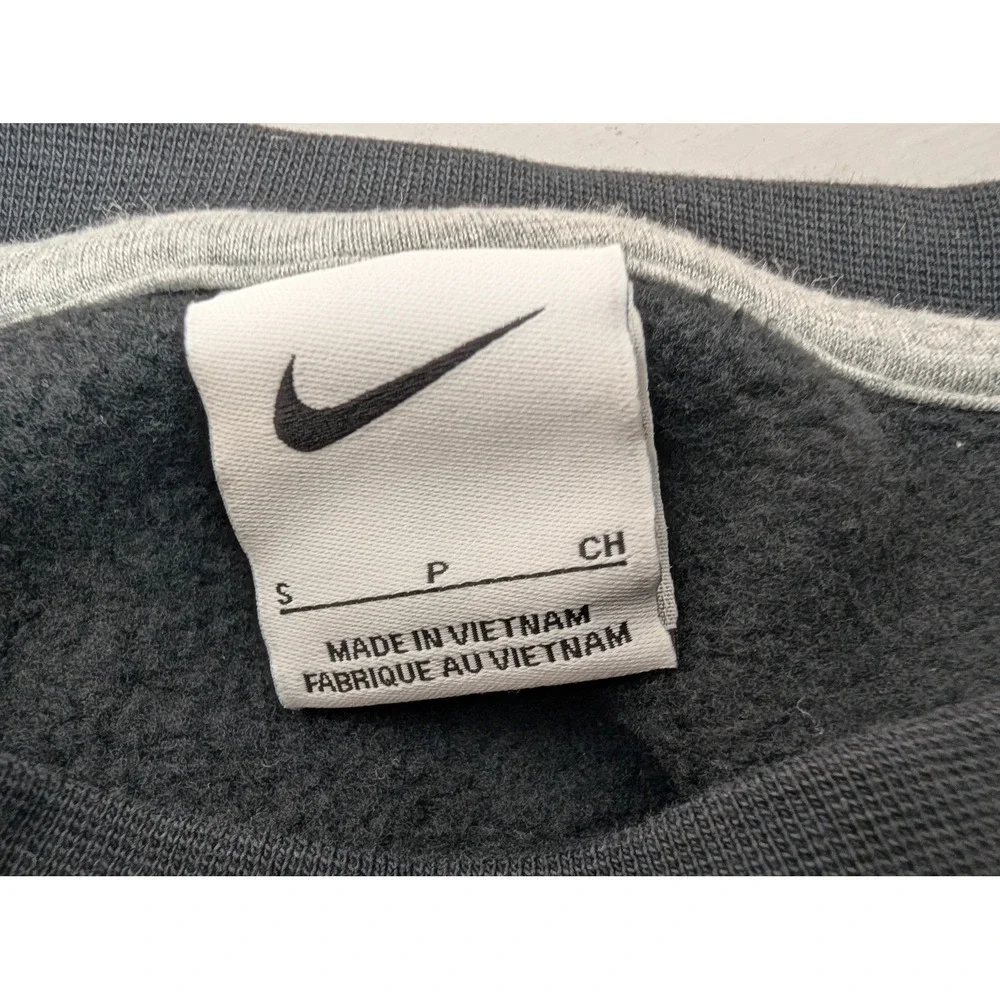 Nike App State Mountaineers Crewneck Sweatshirt Men Small Black Pullover Outdoor